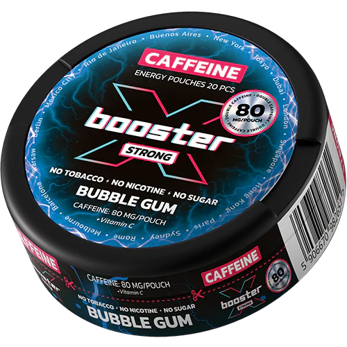 X-Booster Bubble Gum 80 mg – Pouches