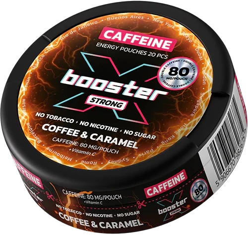 X-Booster Coffee & Caramel 80 mg – Pouches