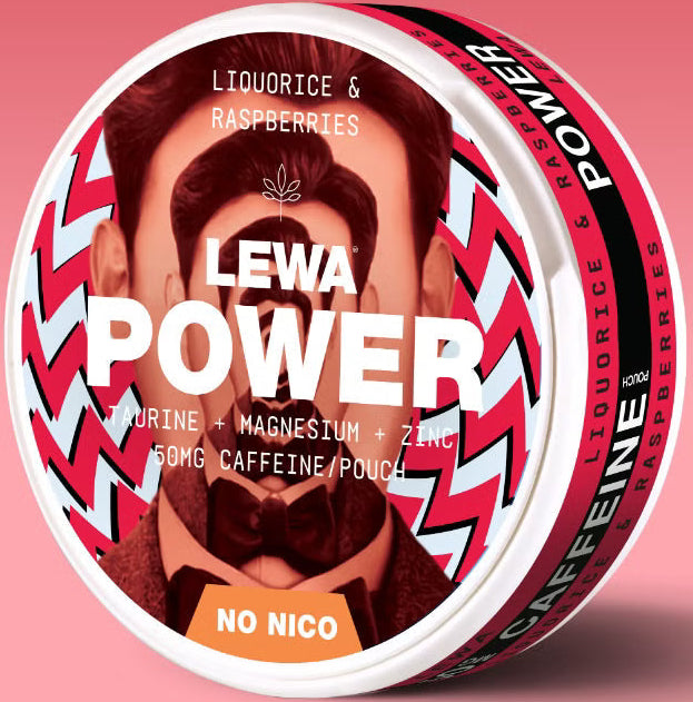 Lewa Power Raspberry & Liquorice - Bundle – Pouches