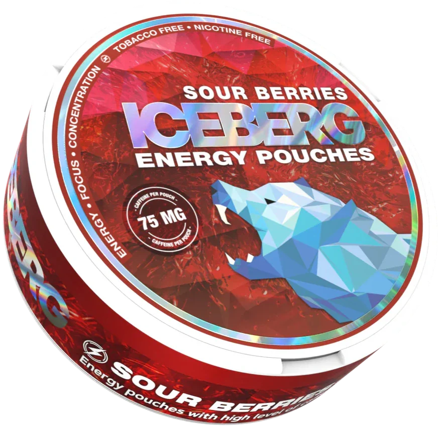 Iceberg Energy Sour Berries 75 mg - Bundle – Pouches