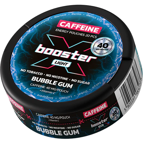 X-Booster Bubble Gum 40 mg - Bundle – Pouches