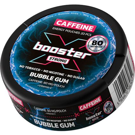 X-Booster Bubble Gum 80 mg – Pouches