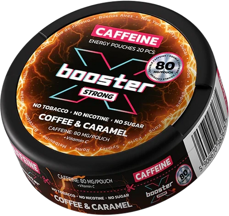 X-Booster Coffee & Caramel 80 mg – Pouches