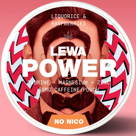 Lewa Power Raspberry & Liquorice - Bundle – Pouches
