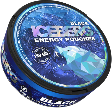 Iceberg Energy Black 150 mg - Bundle – Pouches