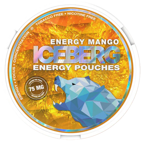 Iceberg Energy Mango 75mg – Pouches