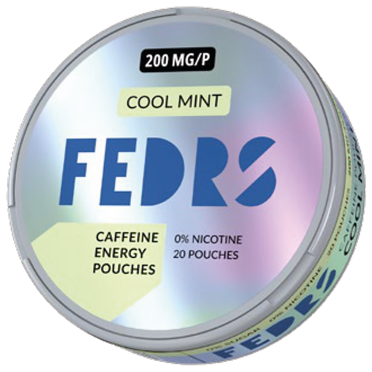 FEDRS Energy Cool Mint-Caffeine Pouch-snusfree.com
