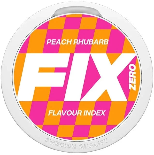 FIX ZERO Peach Rhubarb - Bundle – Pouches