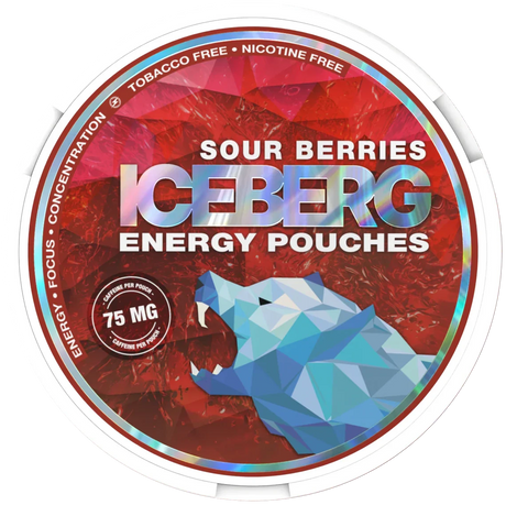 Iceberg Energy Sour Berries 75 mg - Bundle – Pouches